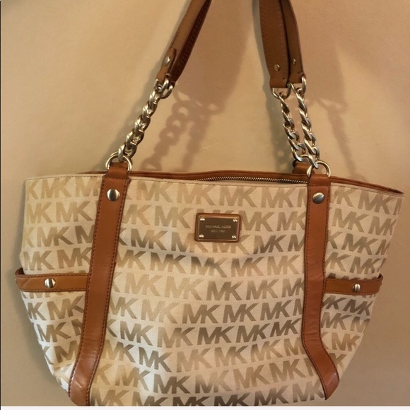 michael kors chain link purse